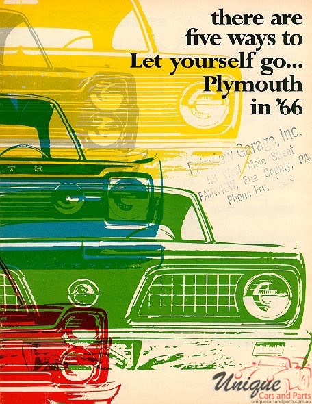 1966 Plymouth Foldout